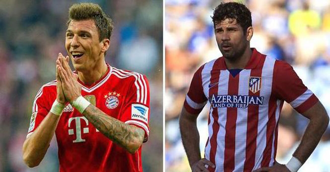Có Diego Costa, Mourinho tiếp tục hỏi mua Mario Mandzukic
